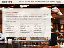Tablet Screenshot of hillstone.com